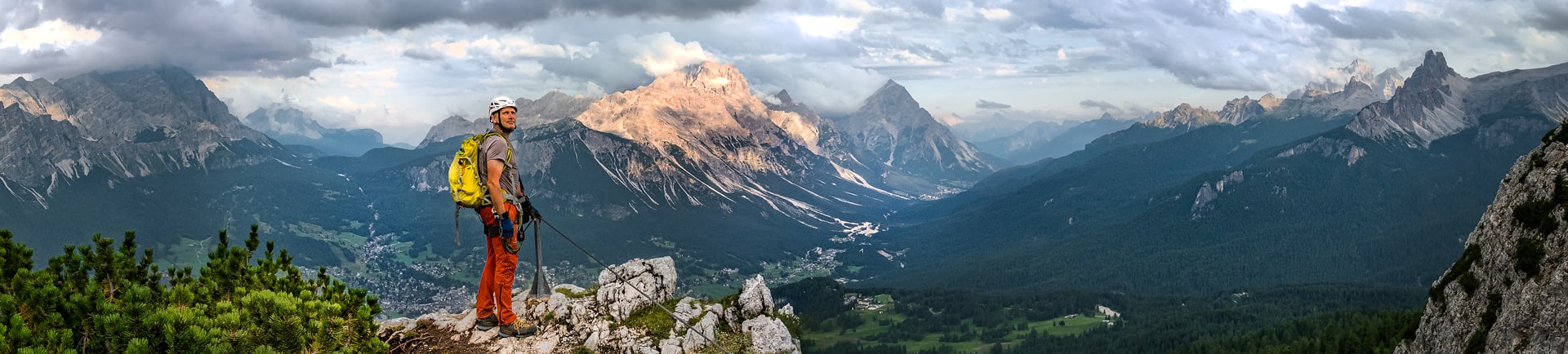 Via ferrata Ra Bujela - Tofana di Mezzo - Rifugio Pomedes - Cortina d'Ampezzo - DOLOMITY NA FERRATACH - PRZEWODNIK