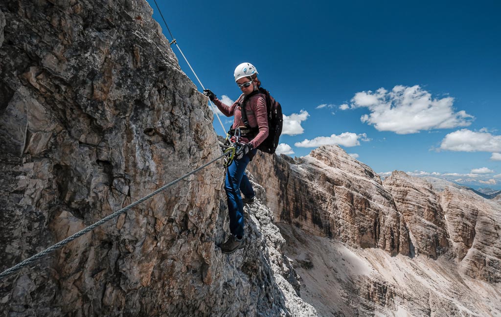 abc ferrat - technika wspinania na ferratach - DOLOMITY NA FERRATACH-PRZEWODNIK