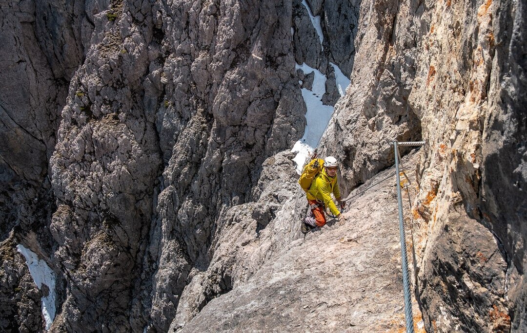 Ferrata Campanile Colesei - Poznaj ferraty w Sesto (SEXTEN) - DOLOMITY NA FERRATACH - PRZEWODNIK