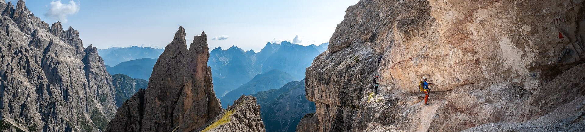 FERRATA CENGIA GABRIELLA w Doloity Sesto - Sexten - DOLOMITY NA FERRATACH -PRZEWODNIK