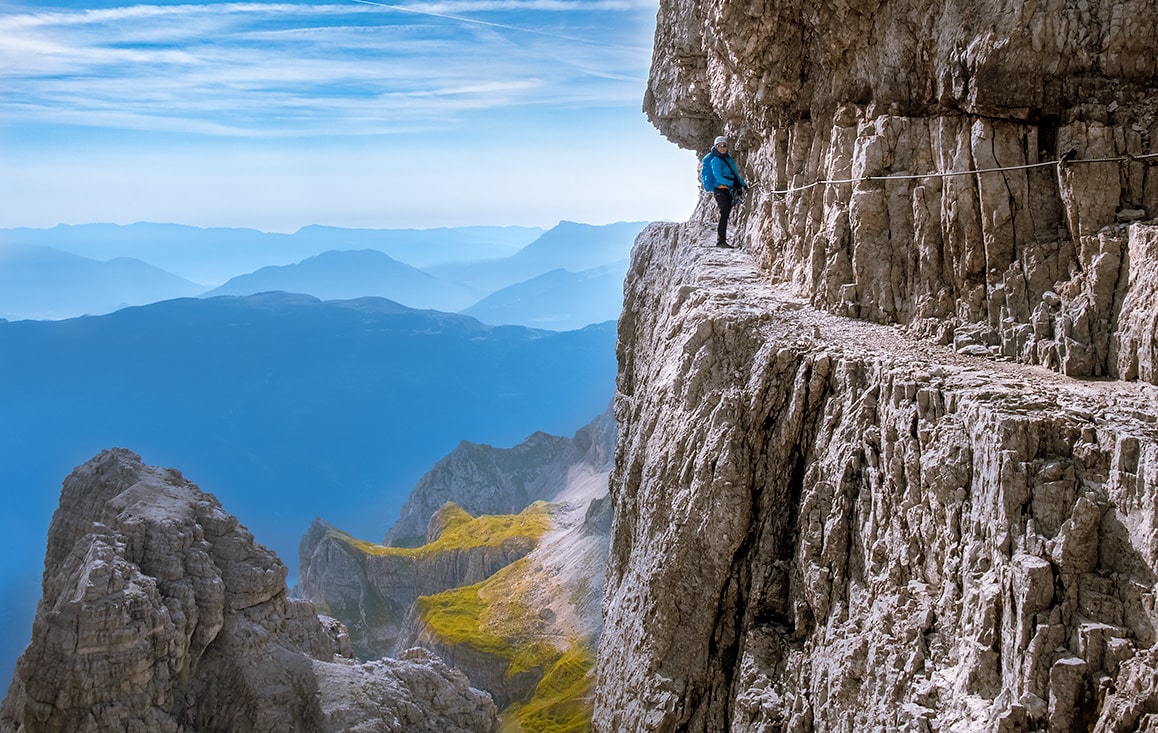 DOLOMITY NA FERRATACH - PRZEWODNIK CZĘŚĆ 3 - BRENTA