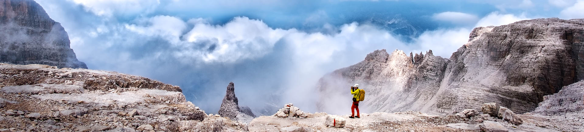 DOLOMITY NA FERRATACH - PRZEWODNIK - GRUPPO DI BRENTA - Ferrata Dallagiacoma