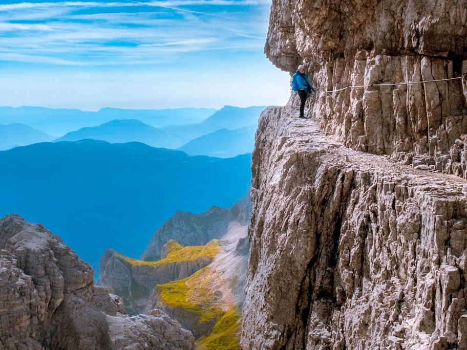 Co to jest ferrata - BLOG - Brenta - Bocchetta Centrali - DOLOMITY NA FERRATACH - PRZEWODNIK