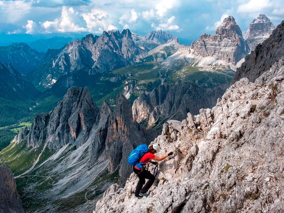 Co to jest ferrata? - BLOG - Ferrata Merlone - DOLOMITY NA FERRATACH - PRZEWODNIK