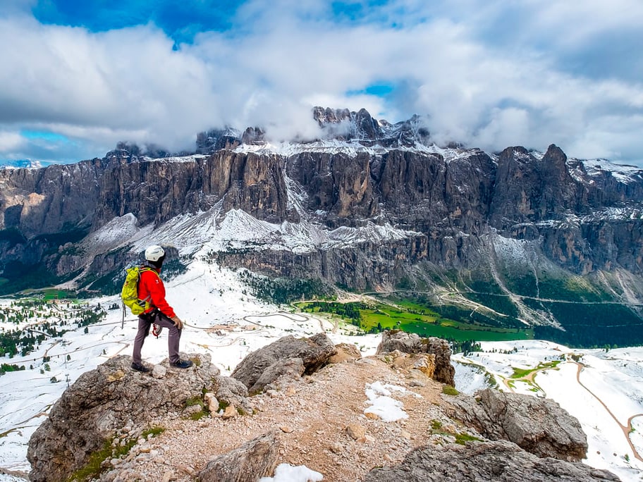 Co to jest ferrata? - BLOG - Ferrata Piccola Cir - Sella - DOLOMITY NA FERRATACH - PRZEWODNIK