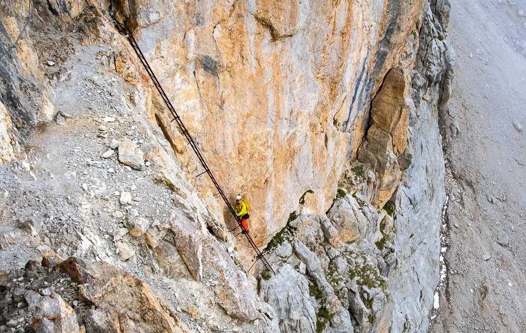 Ferrata Ettore Castiglioni - DOLOMITY NA FERRATACH - PRZEWODNIK - GRUPPO DI BRENTA