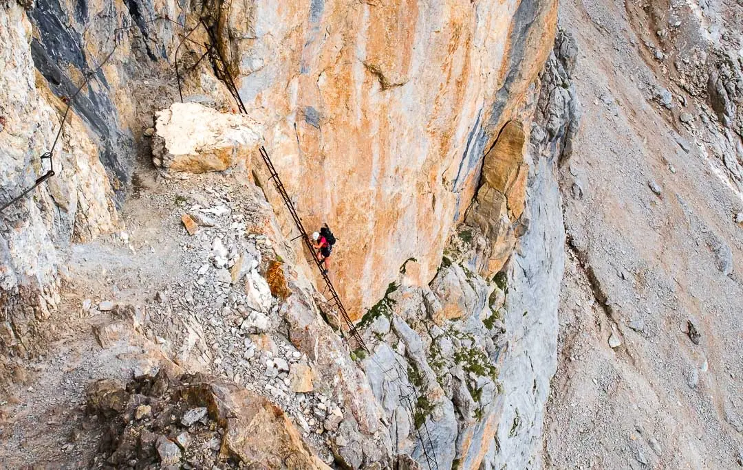 Ferrata Ettore Castiglioni - DOLOMITY NA FERRATACH - PRZEWODNIK - GRUPPO DI BRENTA