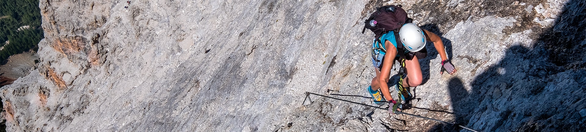 Skala trudności ferrat B/C C C/D - DOLOMITY NA FERRATACH - PRZEWODNIK