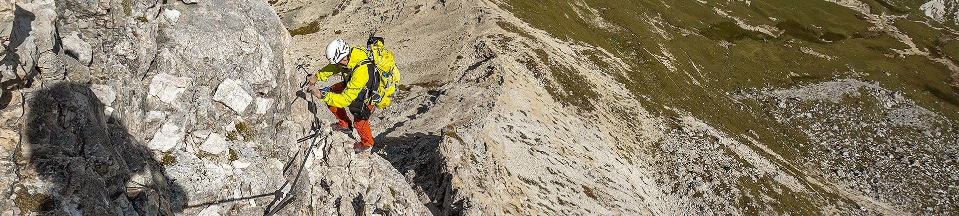 Skala trudności ferrat B/C C C/D - DOLOMITY NA FERRATACH - PRZEWODNIK