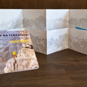 Dolomity na ferratach – MAPKA SZLAKI BRENTY