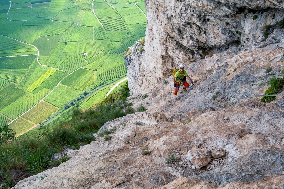 Ferrata Favogna - Fennberg - Dolomity na Ferratach - Przewodnik