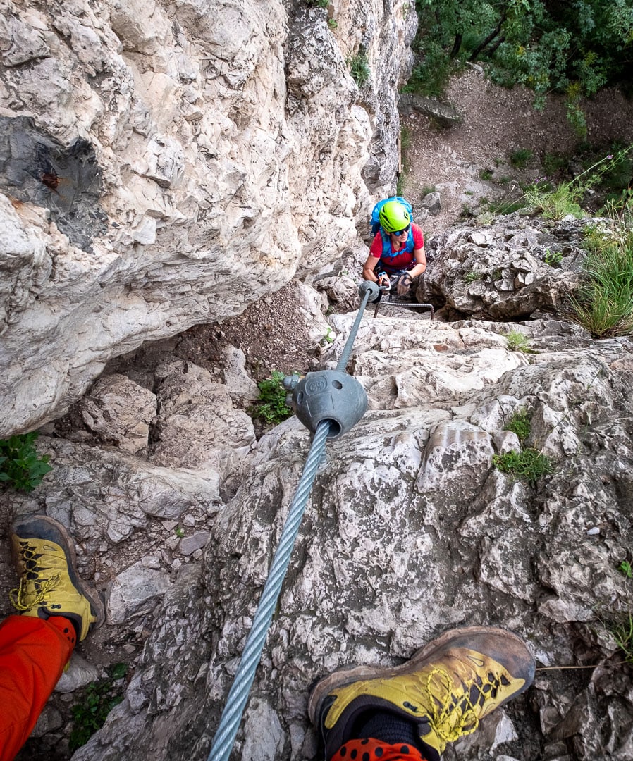 Ferrata Favogna - Fennberg - Dolomity na Ferratach - Przewodnik