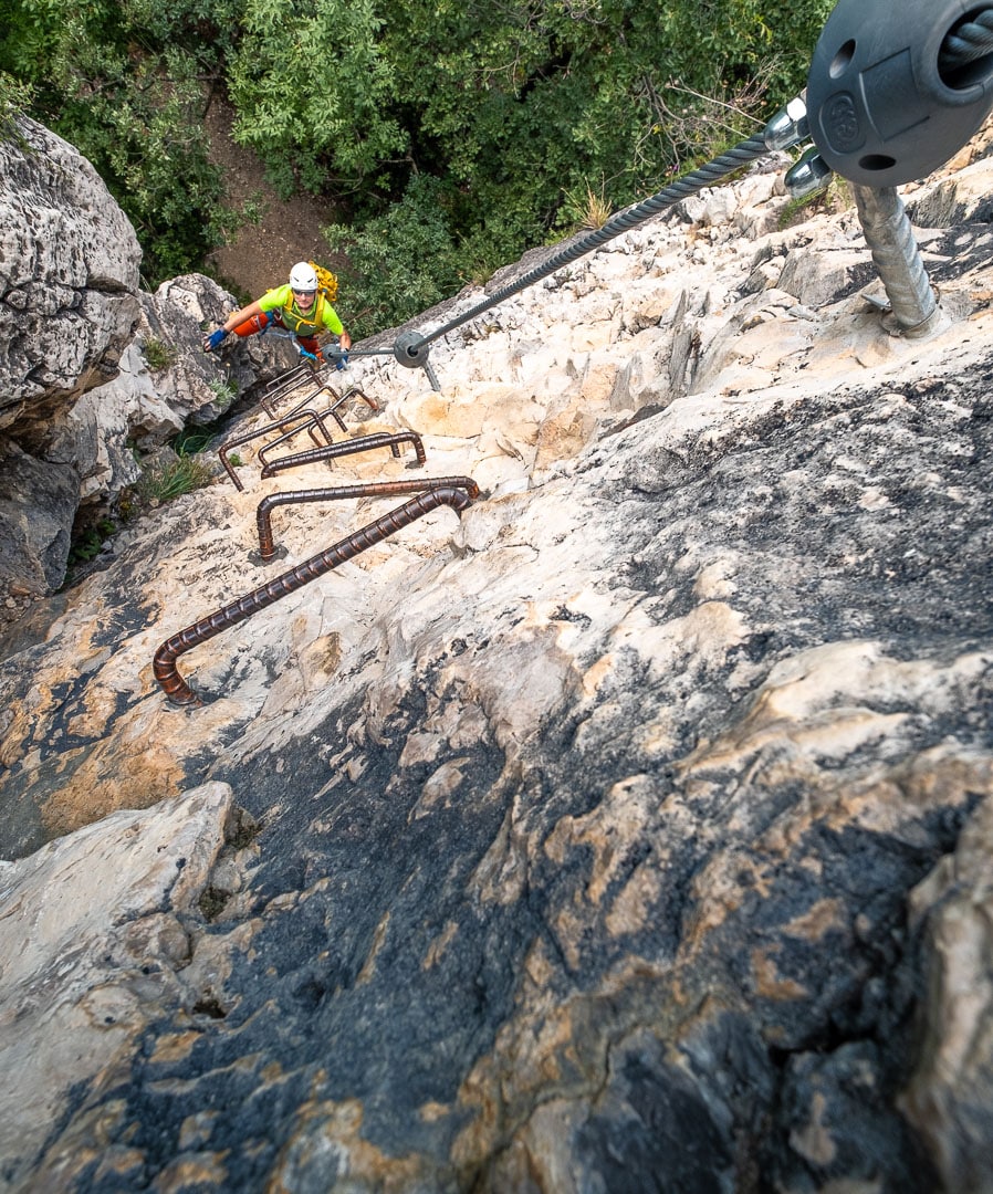 Ferrata Favogna - Fennberg - Dolomity na Ferratach - Przewodnik