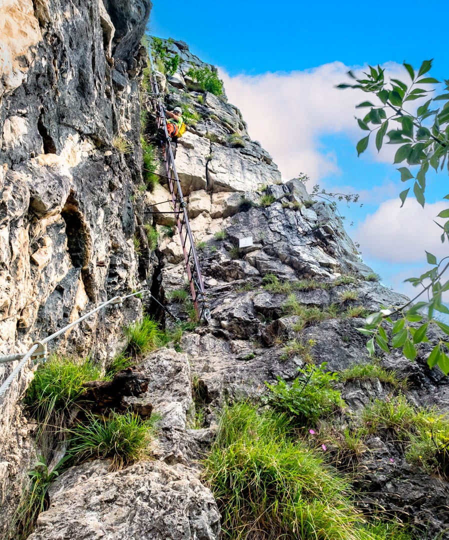 Ferrata Favogna - Fennberg - Dolomity na Ferratach - Przewodnik