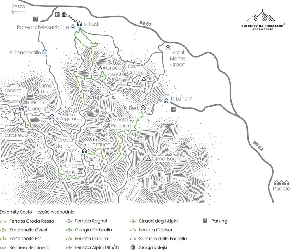 Mapka Sesto cz.wschodnia